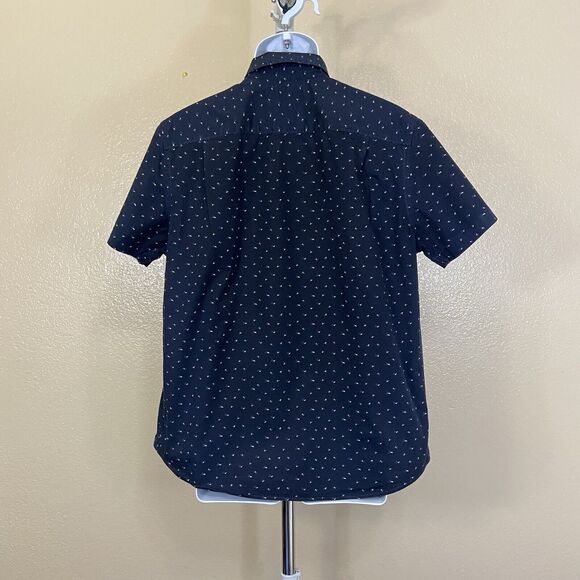 Hawker Rye Men’s Short Sleeve Button Down Shirt Size M Relaxed Fit - Picture 2 of 12